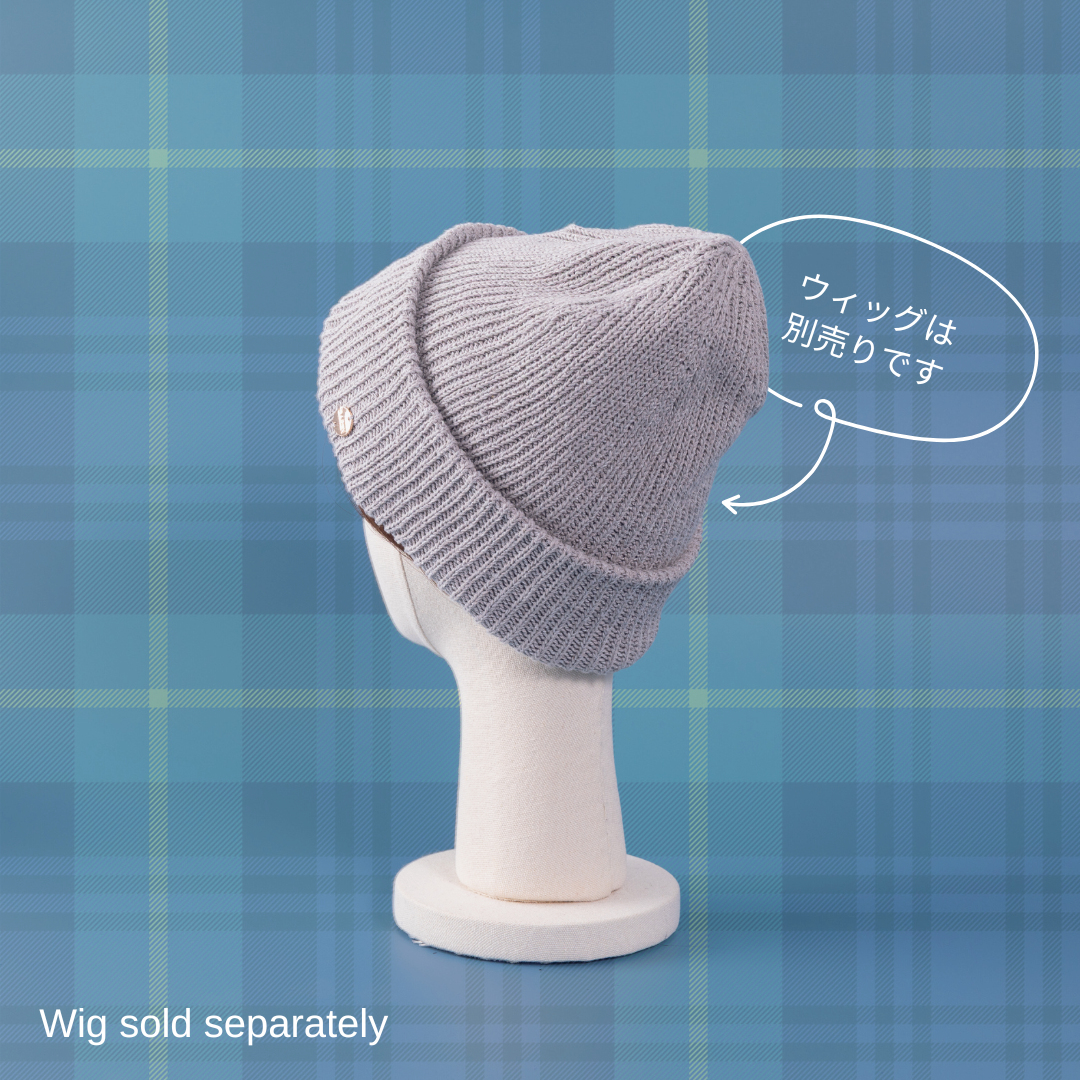 BEANIE / Silk - Gray