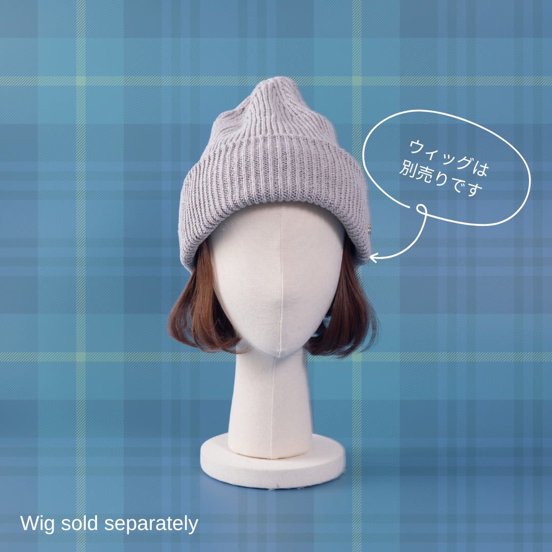 BEANIE / Silk - Gray