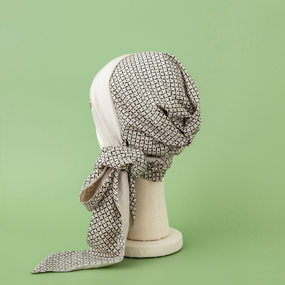 SCARF HAT (M) / Classy-Beige