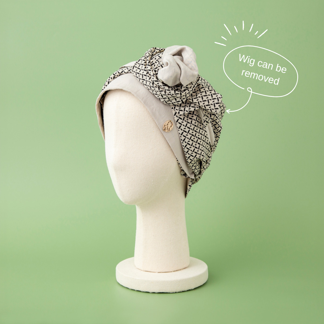 SCARF HAT (M) / Classy-Beige