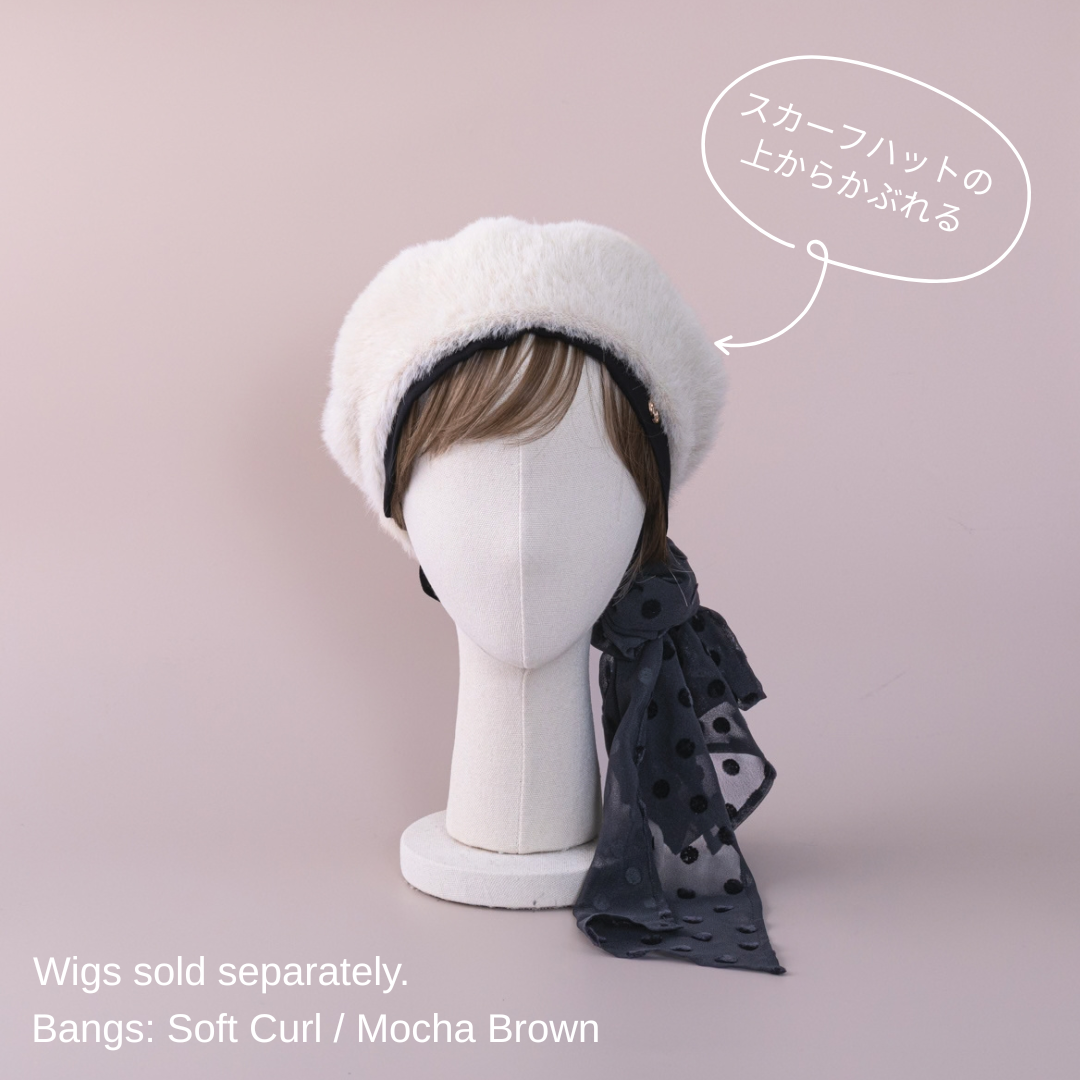 BERET/ Shaggy leopard-Ivory – BAREN(バレン) BERET/ Shaggy leopard-Ivory – BAREN(バレン)