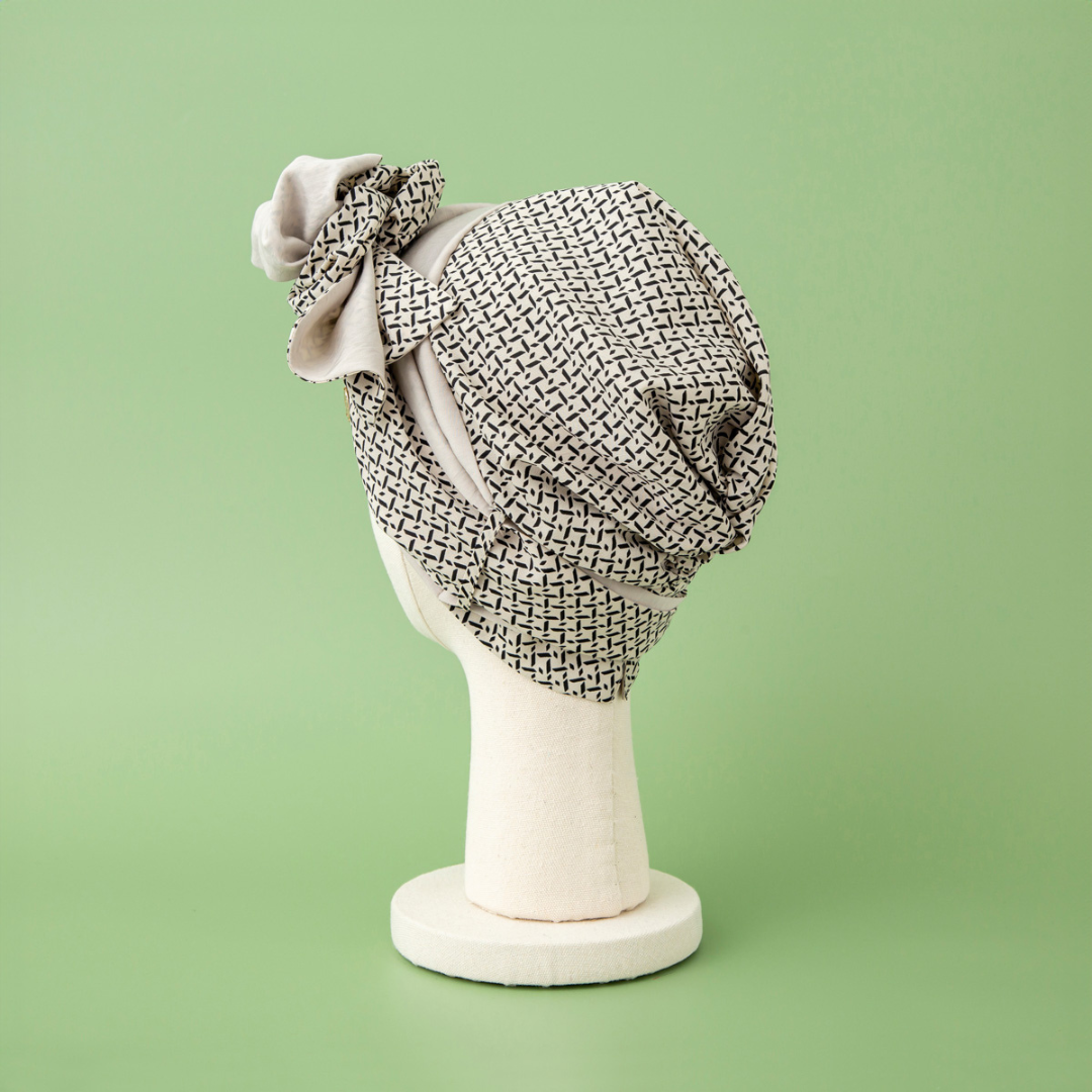 SCARF HAT (M) / Classy-Beige