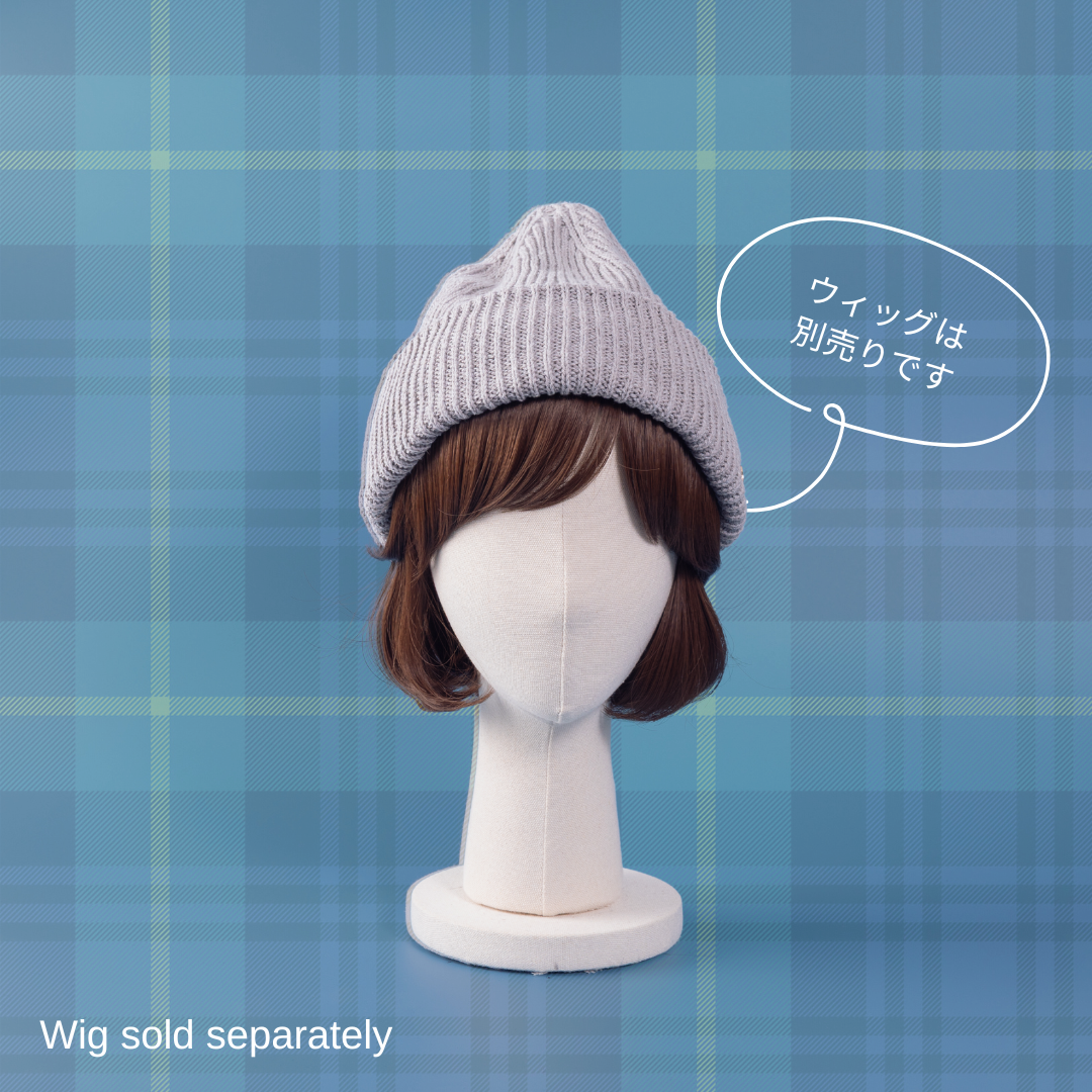 BEANIE / Silk - Gray