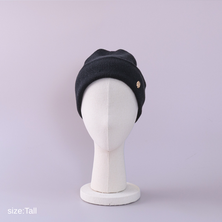 BEANIE / Linen Cotton -Black – BAREN（バレン）