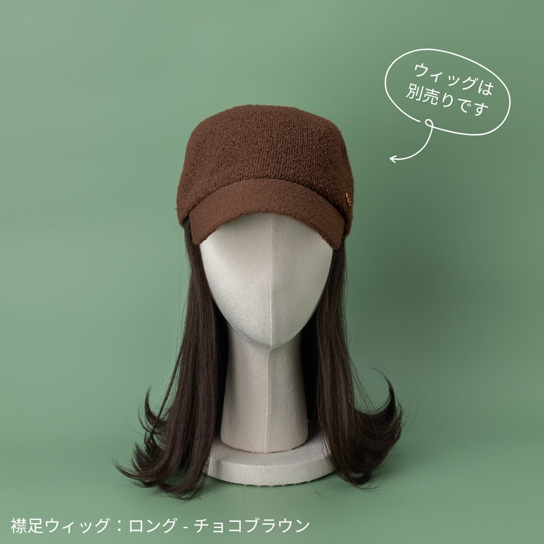 バレン医療用帽子/BAREN襟足ウィッグ CAP / Sheer-Brown – BAREN（バレン）