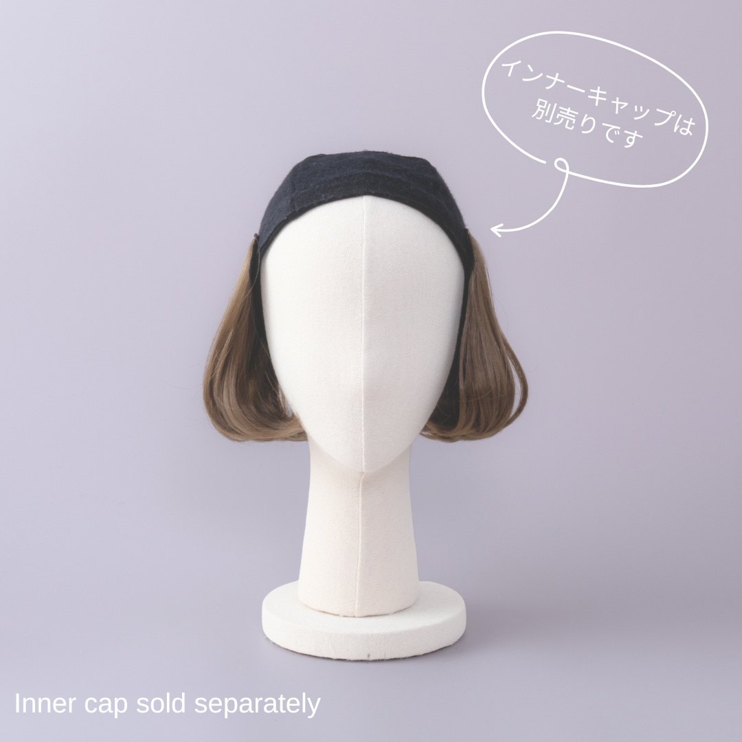 BAREN 襟足ウィッグワンカールショートボブ・インナーキャップ 襟足WIG / ワンカールショートボブ – BAREN（バレン）