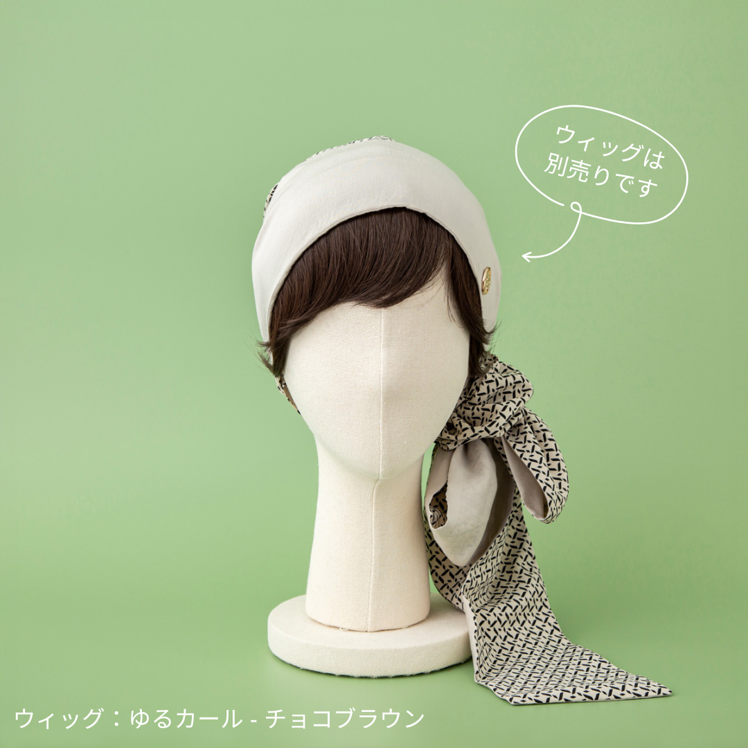 SCARF HAT (M) / Classy-Beige