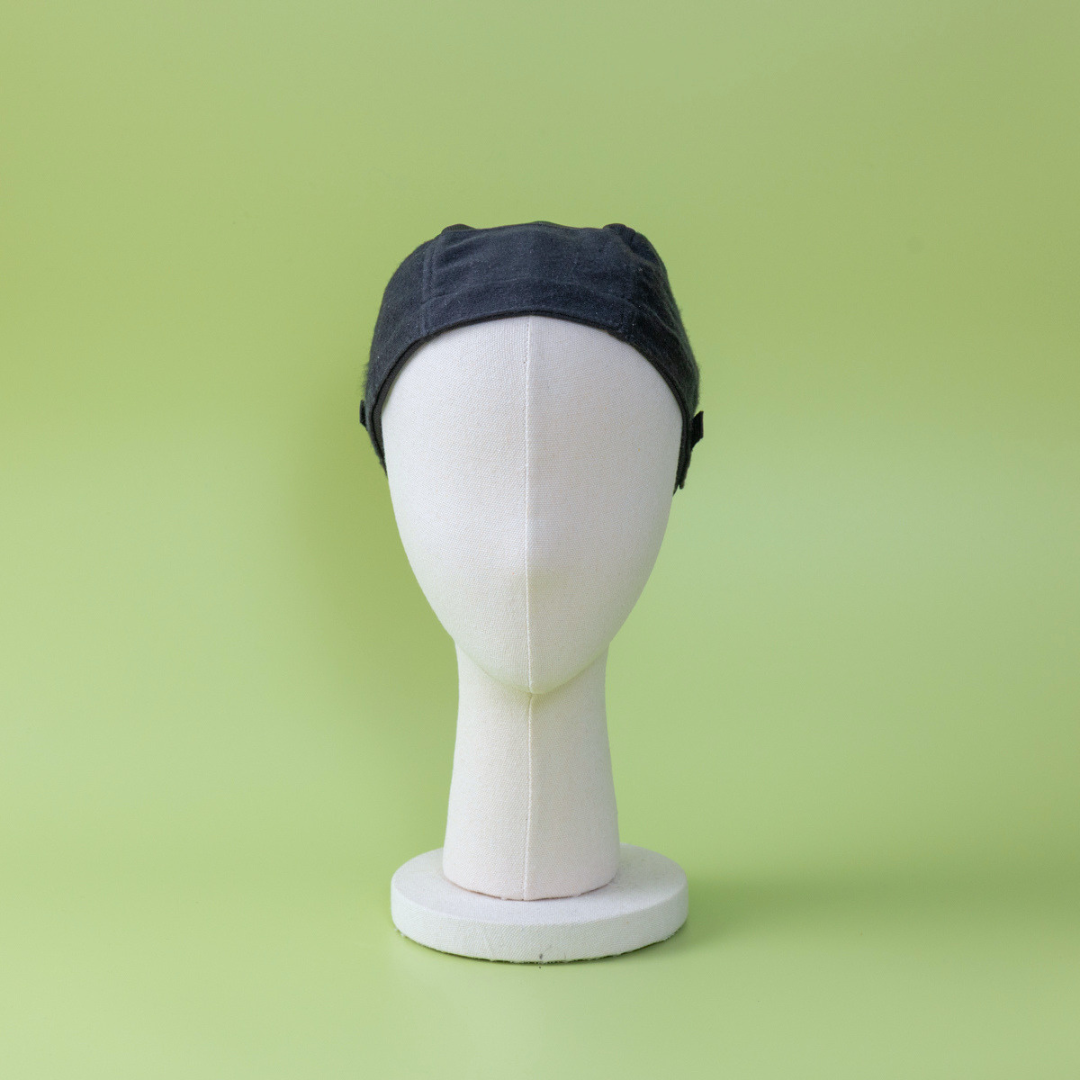 BARENバレン医療スカーフ ベーシックブラック L 【インナーキャップ付】 INNER CAP(面ファスナー付き) / 抗菌防臭・吸水速乾 – BAREN（バレン）