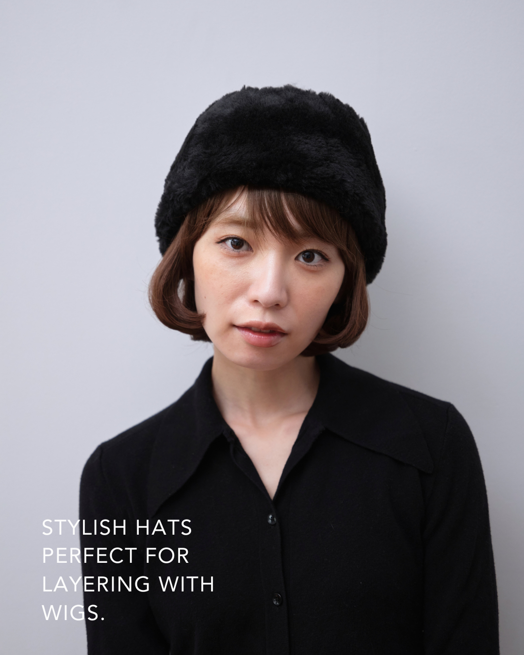 BARENバレンベレー帽/ブラック BEANIE / Fur Knit - Black – BAREN（バレン）