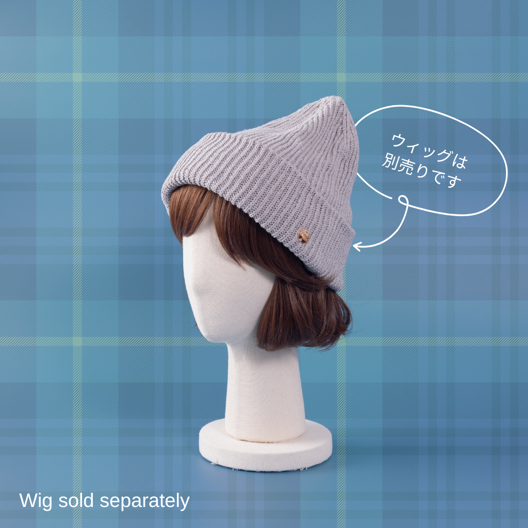 BEANIE / Silk - Gray