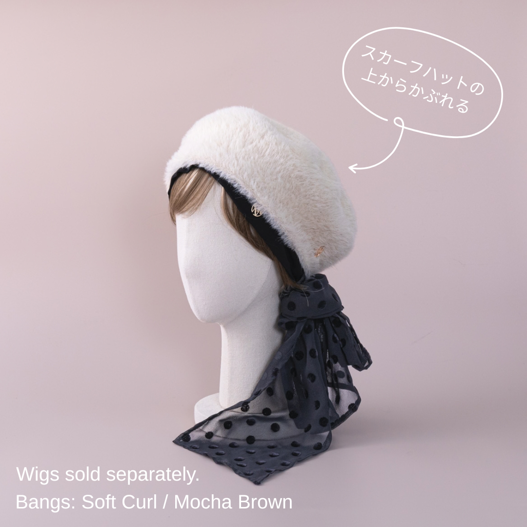 BERET/ Shaggy leopard-Ivory – BAREN（バレン）
