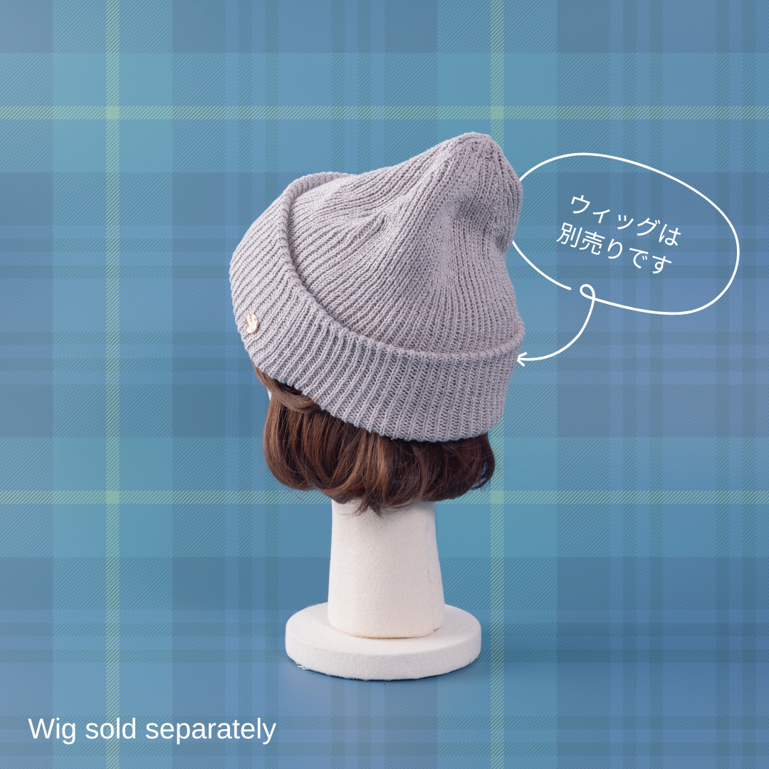 BEANIE / Silk - Gray