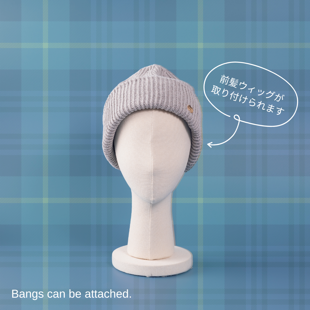 BEANIE / Silk - Gray