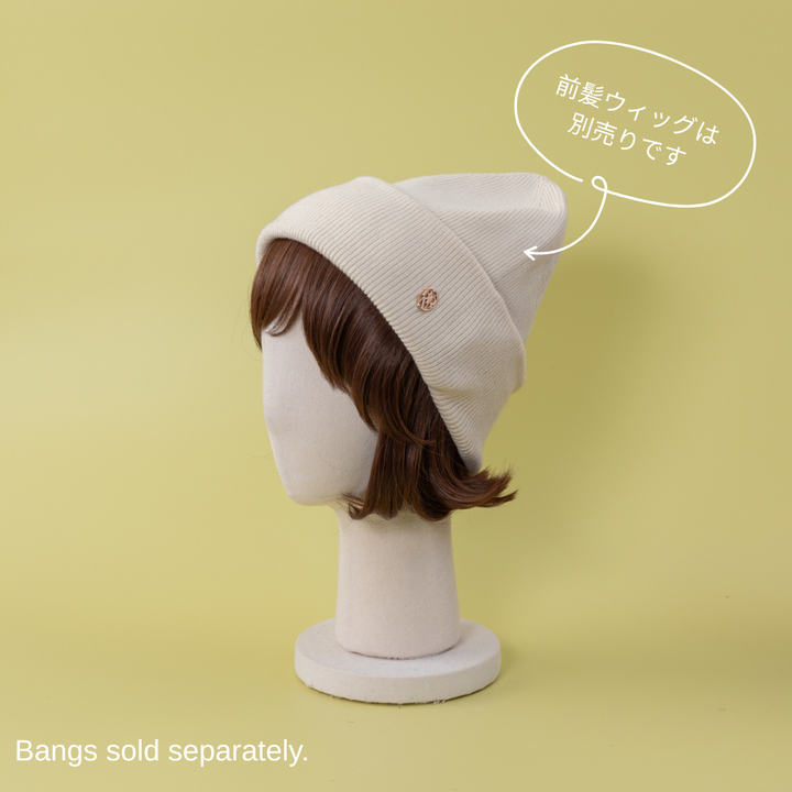アイボリー【BAREN バレン】ビーニー オーガニックコットンニット帽 ケア帽子 BEANIE / Organic Cotton-Ivory – BAREN（バレン）