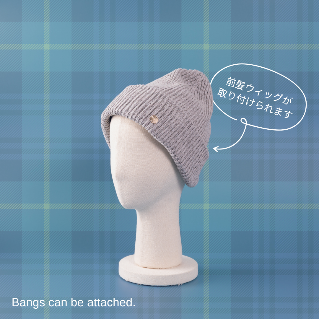 BEANIE / Silk - Gray