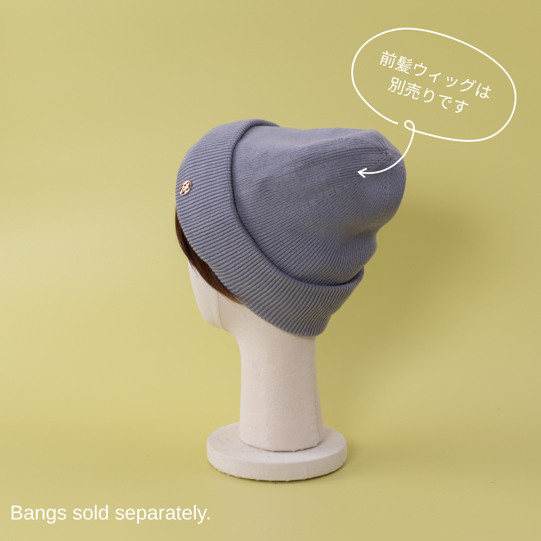 BEANIE / Organic Cotton-Gray