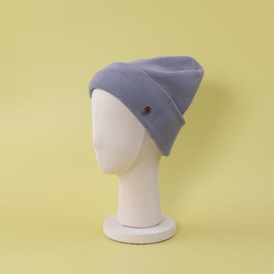 BEANIE / Organic Cotton-Gray