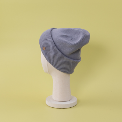 BEANIE / Organic Cotton-Gray