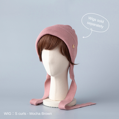 BONNET / Organic Cotton-Smoky Pink