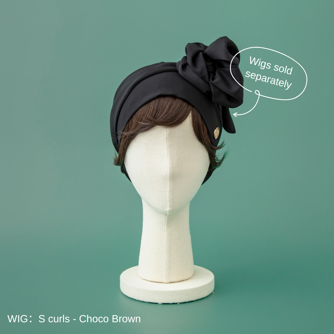 バレンBAREN 前髪ウィッグ、SCARF HAT /Basic-Black SCARF HAT (S) / Basic-Black – BAREN(バレン)