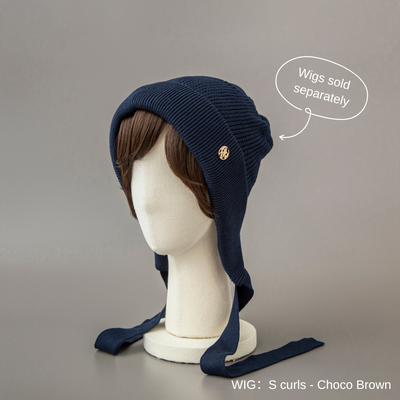 BONNET / Organic Cotton-Navy