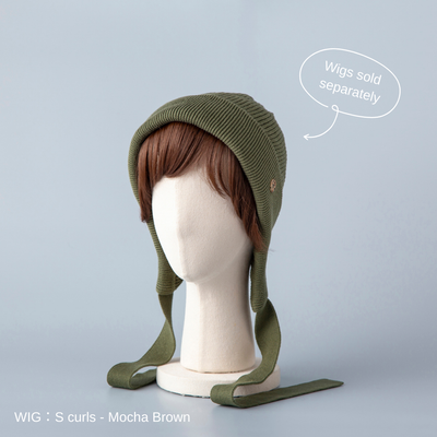 BONNET / Organic Cotton-Khaki