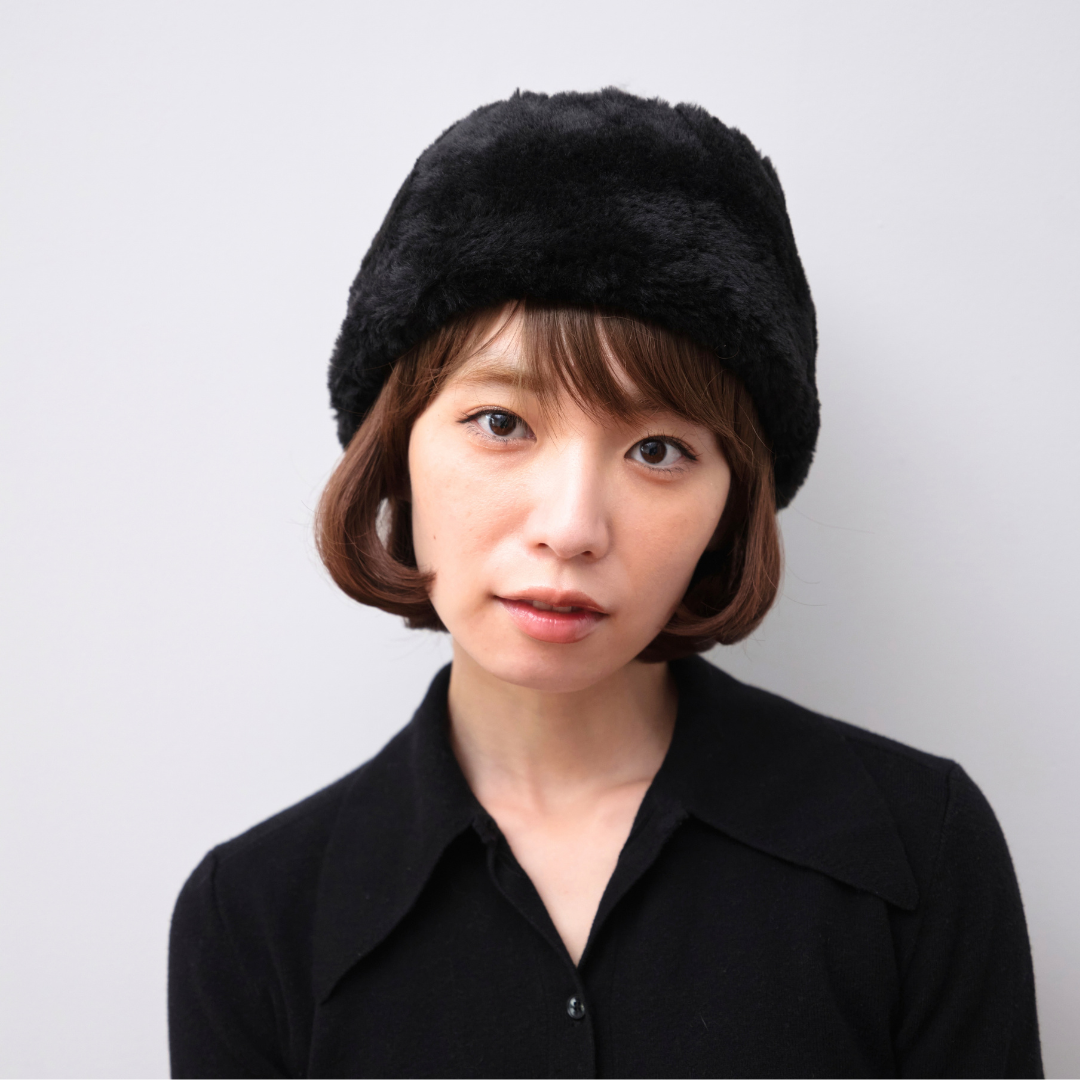 BARENバレンベレー帽/ブラック BEANIE / Fur Knit - Black – BAREN（バレン）