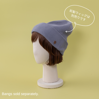BEANIE / Organic Cotton-Gray