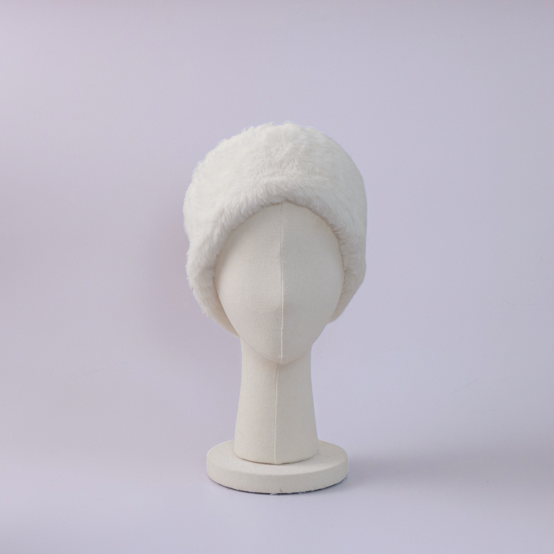 BAREN バレン ニット帽 ビーニー アイボリー BEANIE / Fur Knit - Ivory – BAREN（バレン）