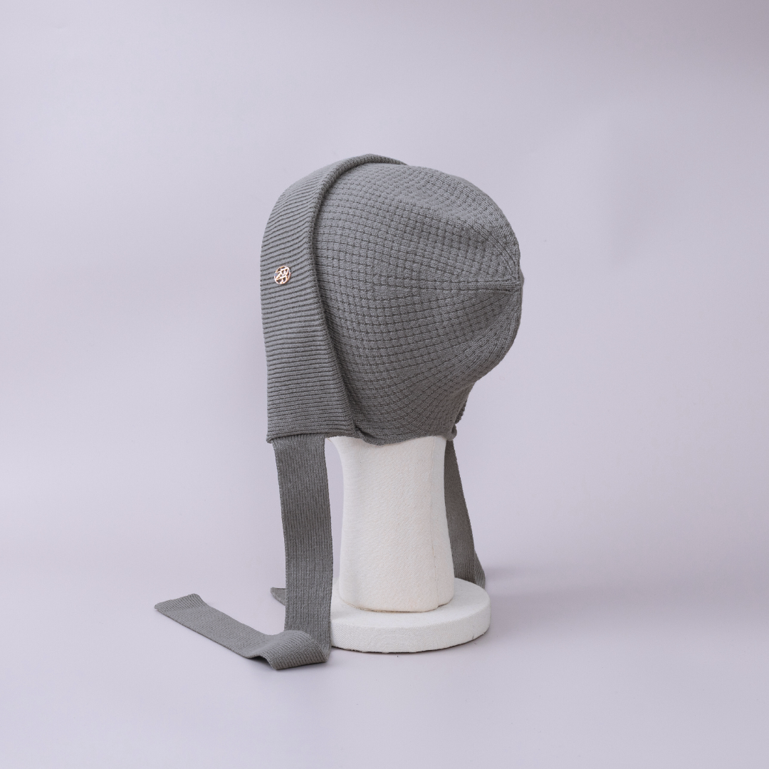 KNIT BONNET / Organic Cotton - Gray – BAREN（バレン）