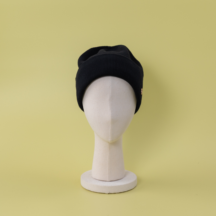 BAREN ★ボンネット（ニットキャップ）★オーガニックコットン★ブラック BEANIE / Organic Cotton-Black – BAREN（バレン）
