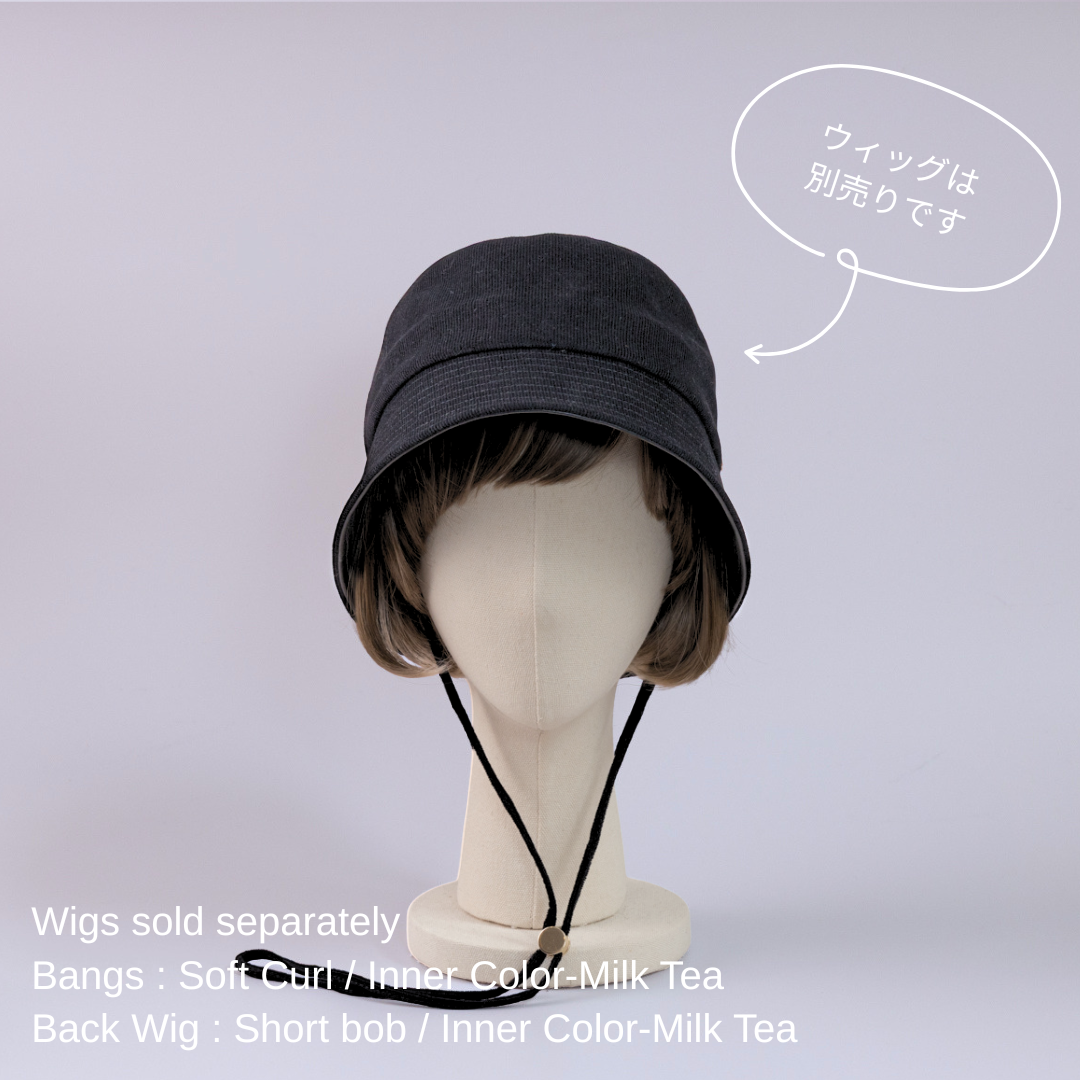 BUCKET HAT / Corduroy - Black – BAREN（バレン）
