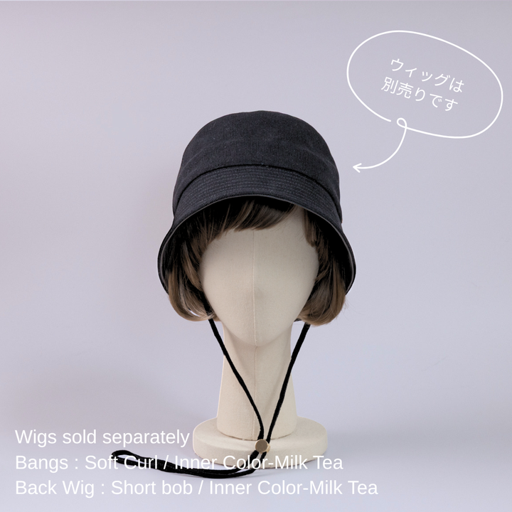 BUCKET HAT / Corduroy - Black – BAREN（バレン）