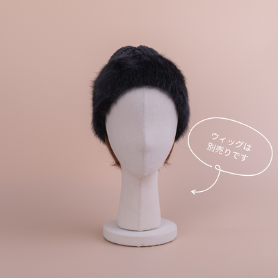 BEANIE / Fur - Black