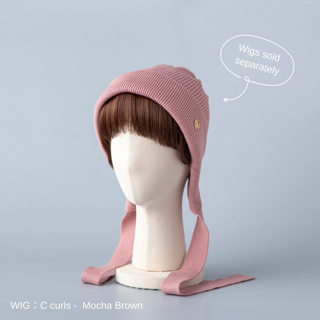 BONNET / Organic Cotton-Smoky Pink