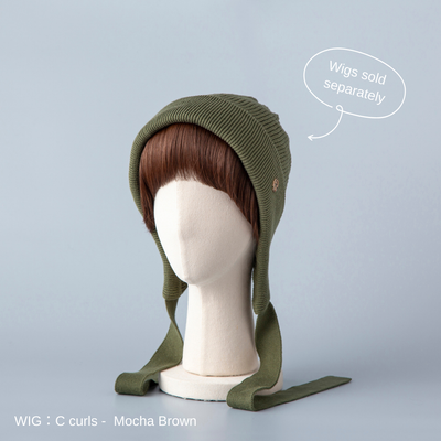 BONNET / Organic Cotton-Khaki