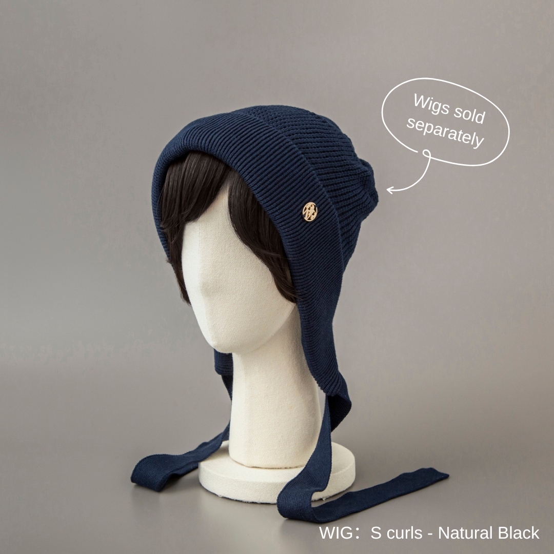 BONNET / Organic Cotton-Navy