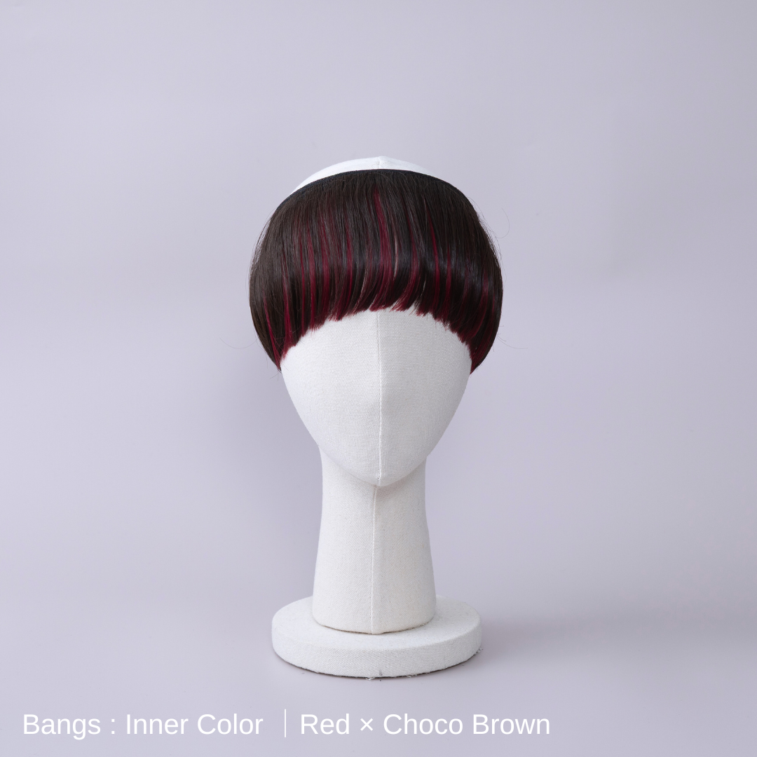 前髪WIG / ぱっつん｜インナーカラー – BAREN（バレン）