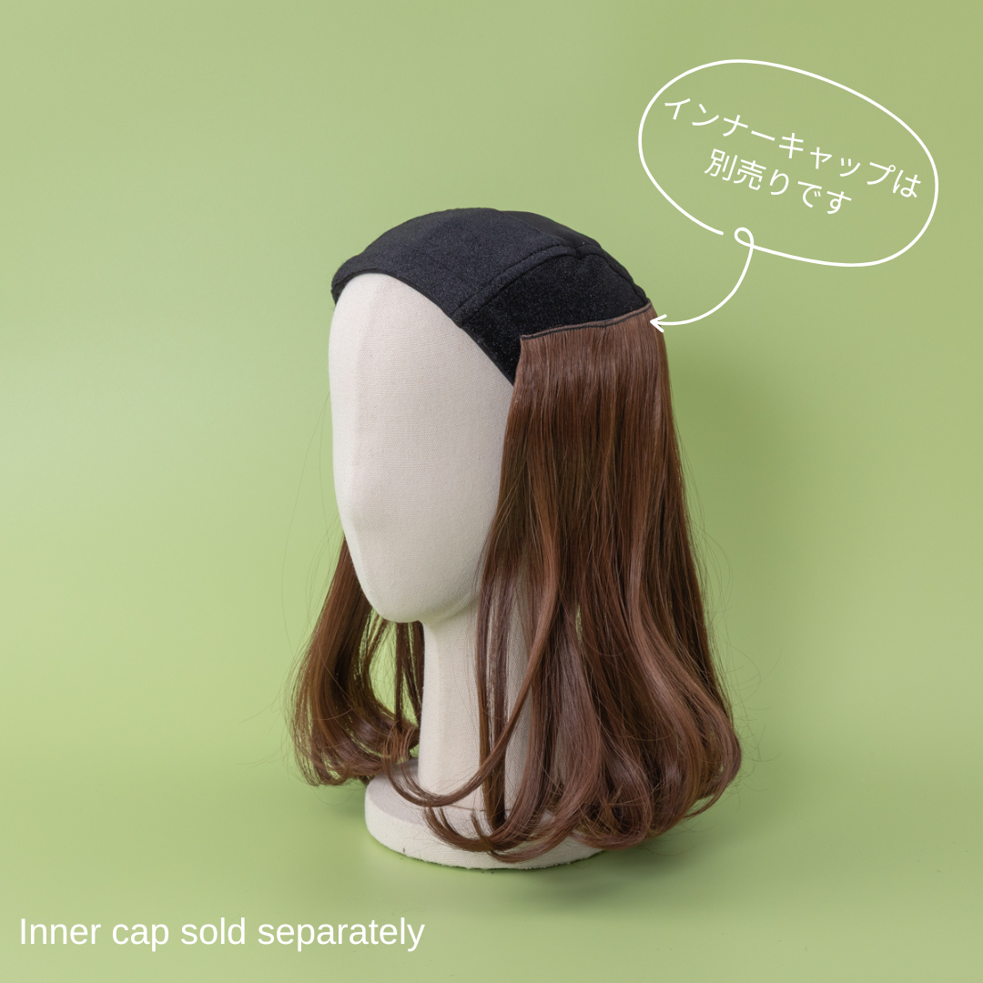 BAREN ブラウン ワンカールロングウィッグ 襟足WIG / ワンカールロング – BAREN（バレン）