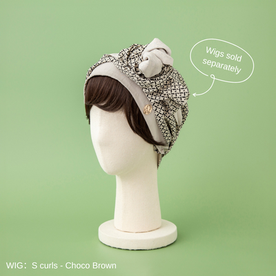 SCARF HAT (M) /  Classy-Beige