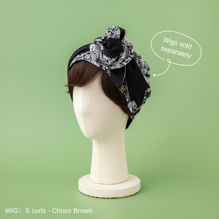 SCARF HAT / Marine-Black – BAREN（バレン）