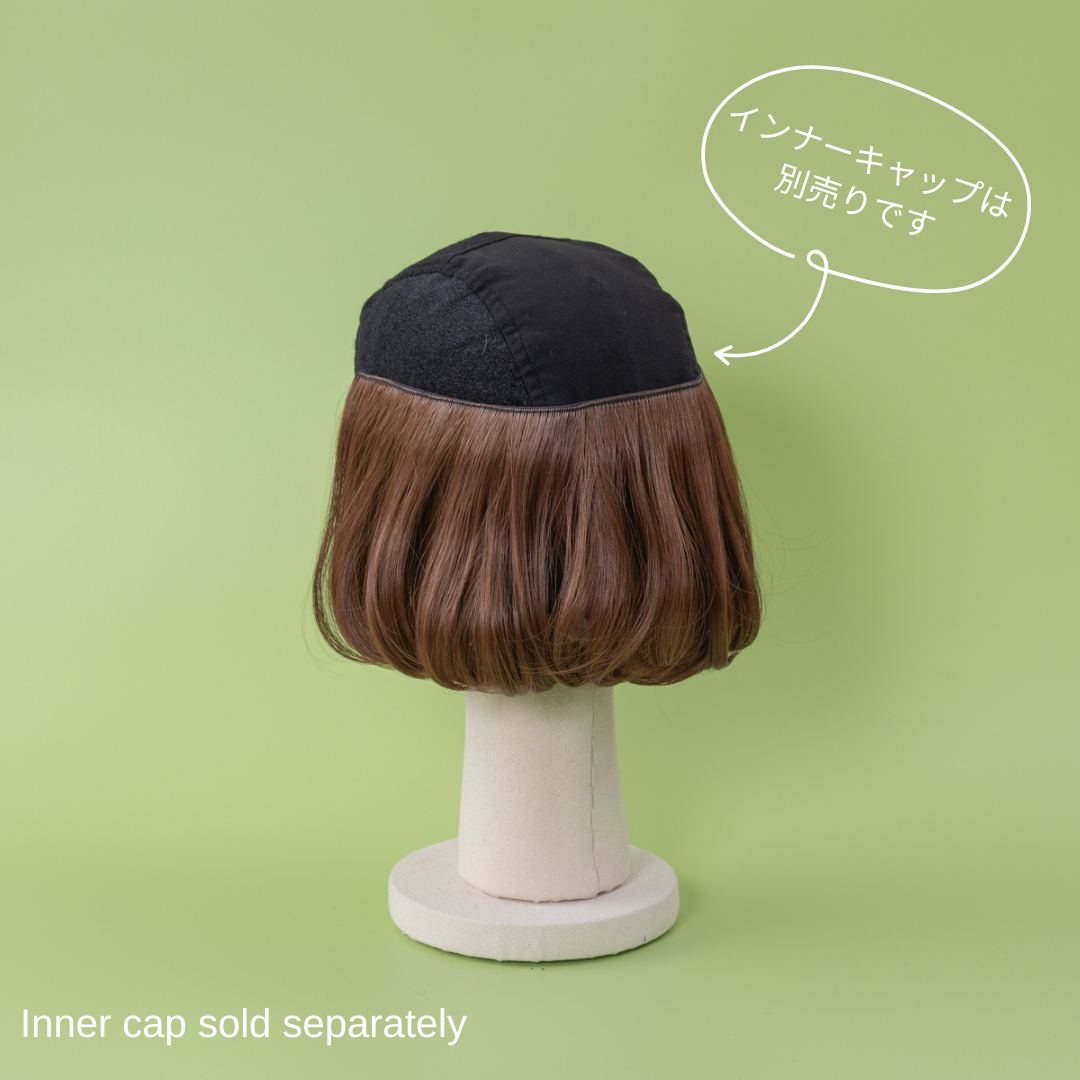 BAREN 襟足ウィッグワンカールロング・インナーキャップ エクステWIG