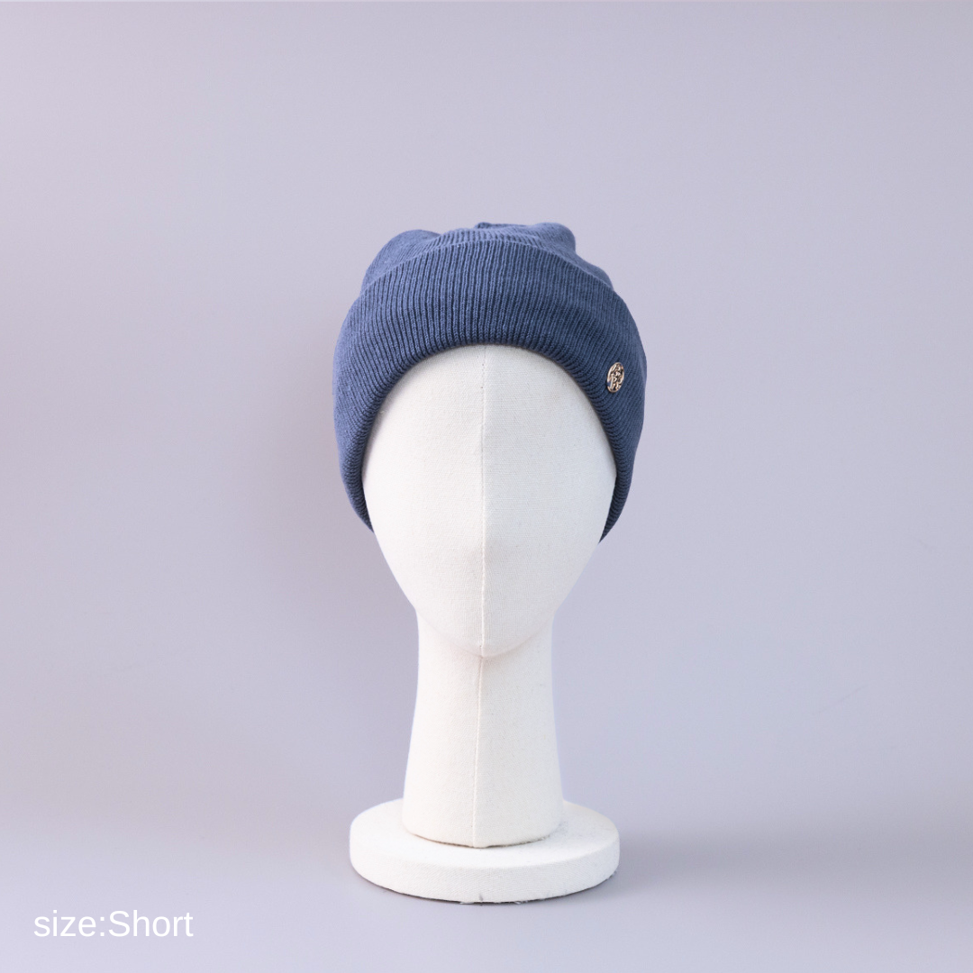 BEANIE / Linen Cotton - Denim – BAREN（バレン）