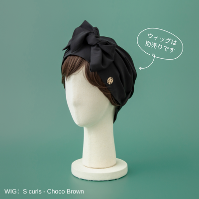 SCARF HAT (M) / Basic-Black