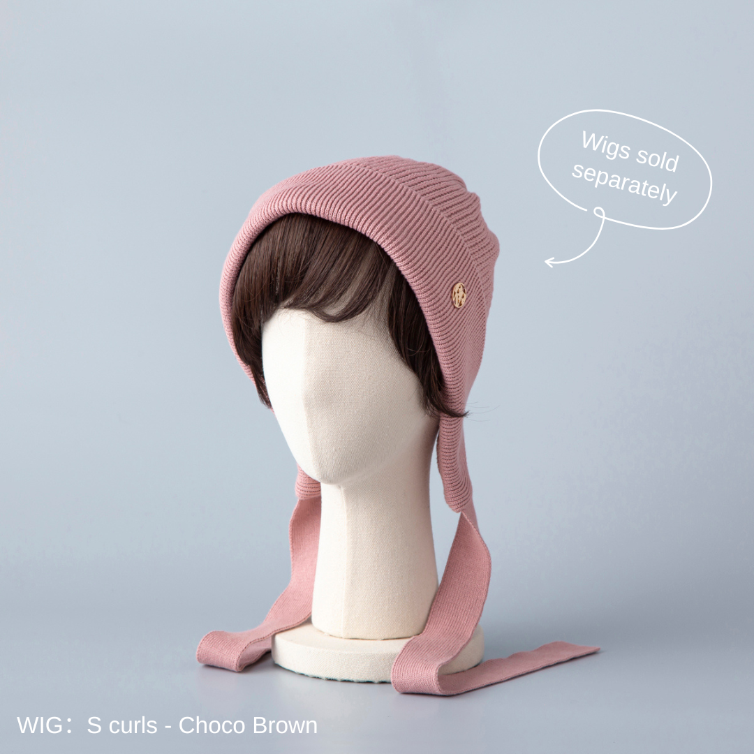 BONNET / Organic Cotton-Smoky Pink