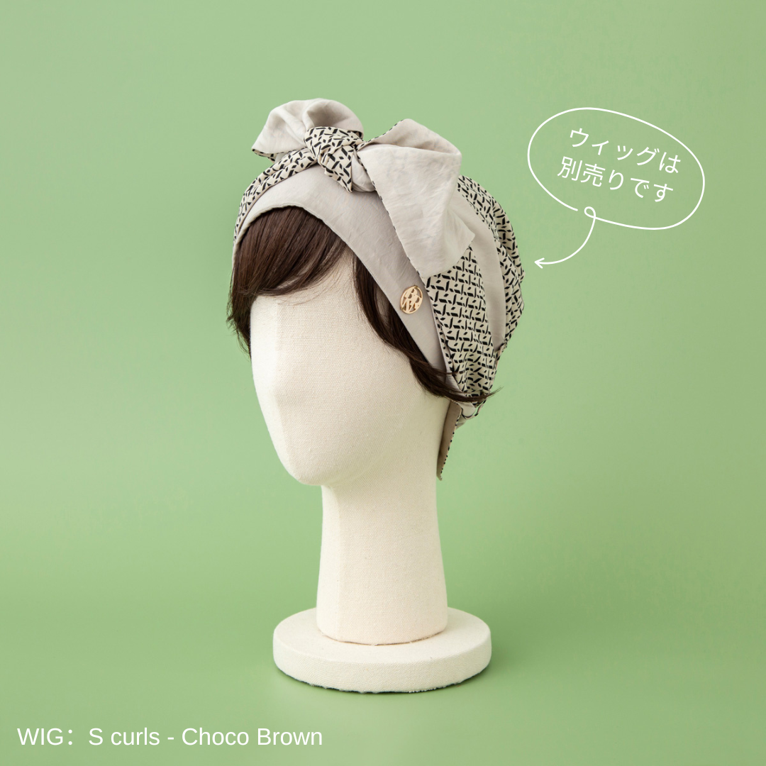 SCARF HAT (M) / Classy-Beige