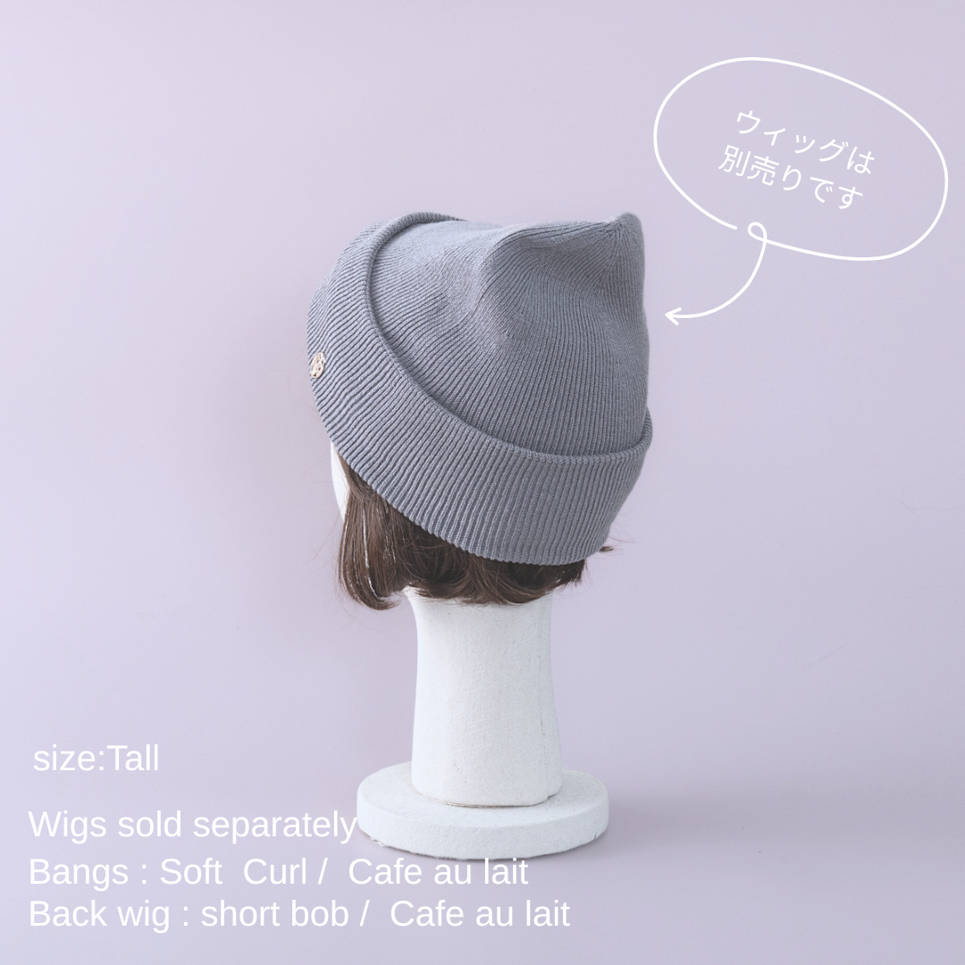 BEANIE / Linen Cotton - Gray – BAREN（バレン）