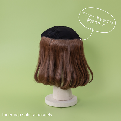 WIG / One curl bob at the nape
