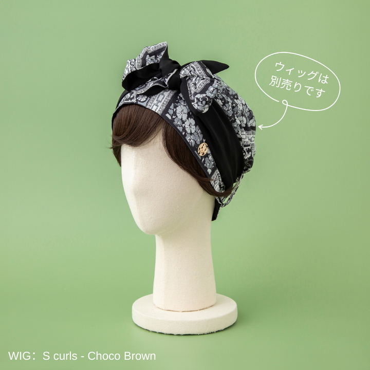 バレンBARENスカーフハットMarineブラックM SCARF HAT / Marine-Black – BAREN（バレン）