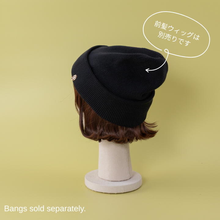 BEANIE / Organic Cotton-Black – BAREN(バレン) BEANIE / Organic Cotton-Black – BAREN(バレン)